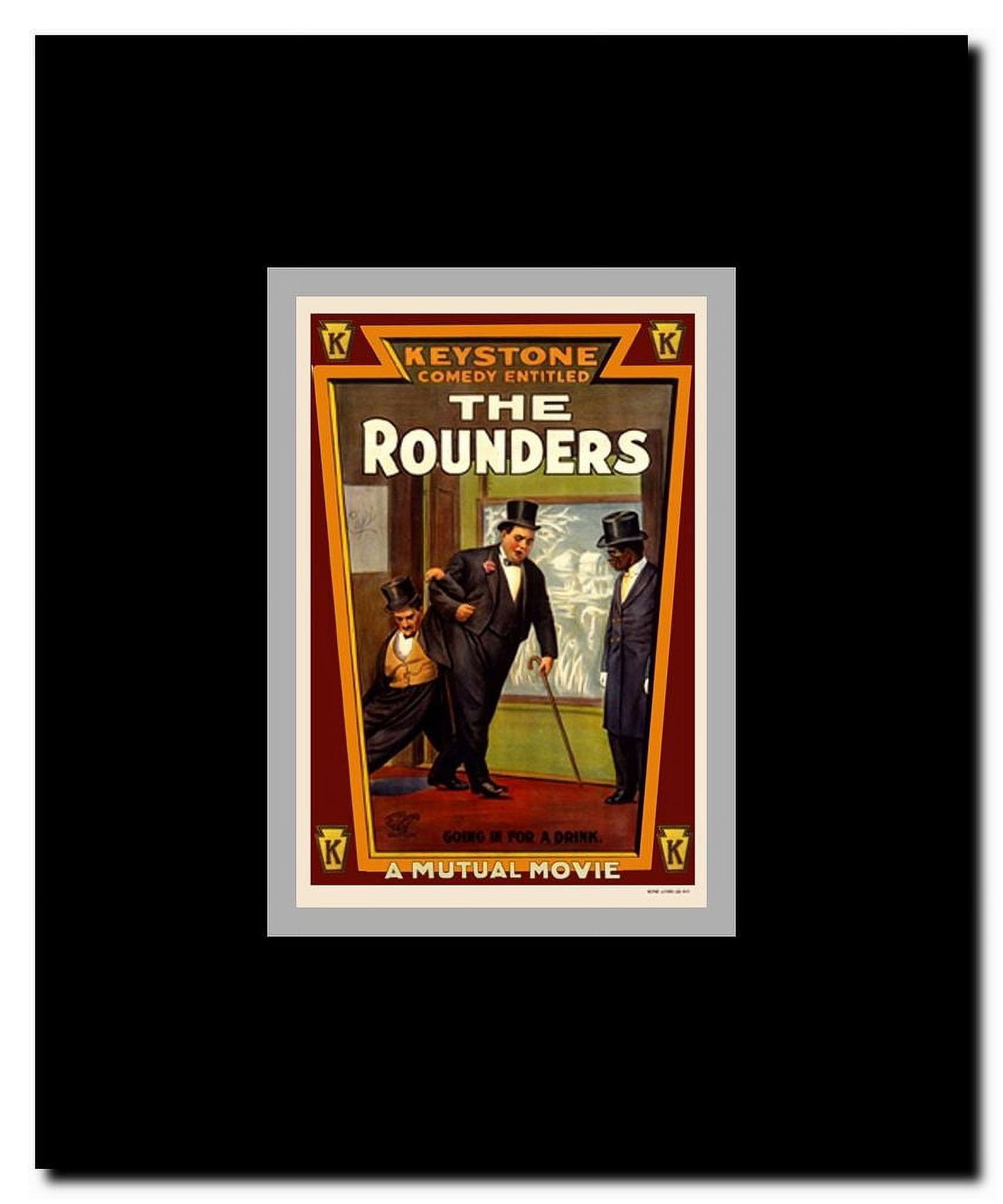 The Rounders Framed Movie Poster