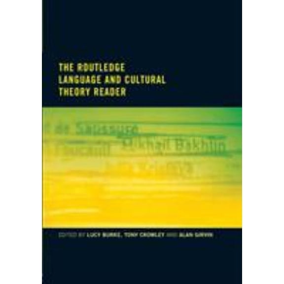 Pre-Owned The Routledge Language and Cultural Theory Reader (Paperback) 0415186811 9780415186810