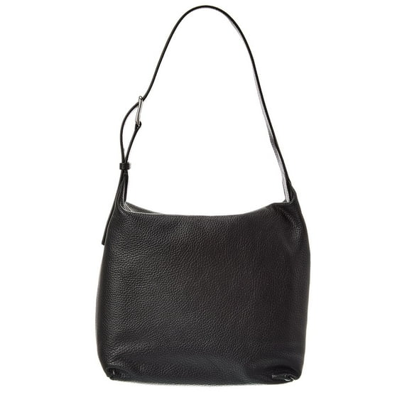 The Row Isa Leather Hobo Bag, Black