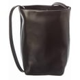 thumbnail image 1 of The Row N/S Park Leather Bucket Bag, Black, 1 of 4