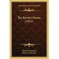 thumbnail image 1 of The Rowley Poems (1911) (Paperback), 1 of 1