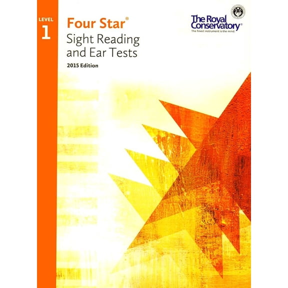 Pre-Owned 4S01 - Royal Conservatory Four Star Sight Reading and Ear Tests Level 1 Book 2015 Edition (Paperback) 1554407427 9781554407422