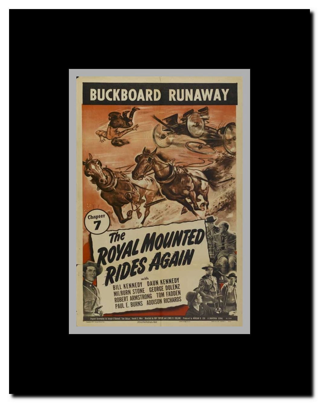 The Royal Mounted Rides Again Framed Movie Poster