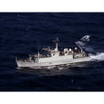 thumbnail image 1 of The Royal Navy mine countermeasures ship HMS Ramsey Poster Print, 1 of 2
