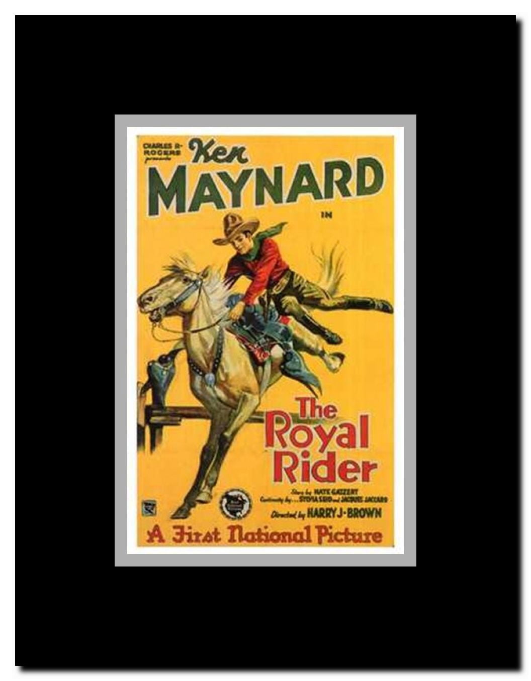 The Royal Rider Framed Movie Poster