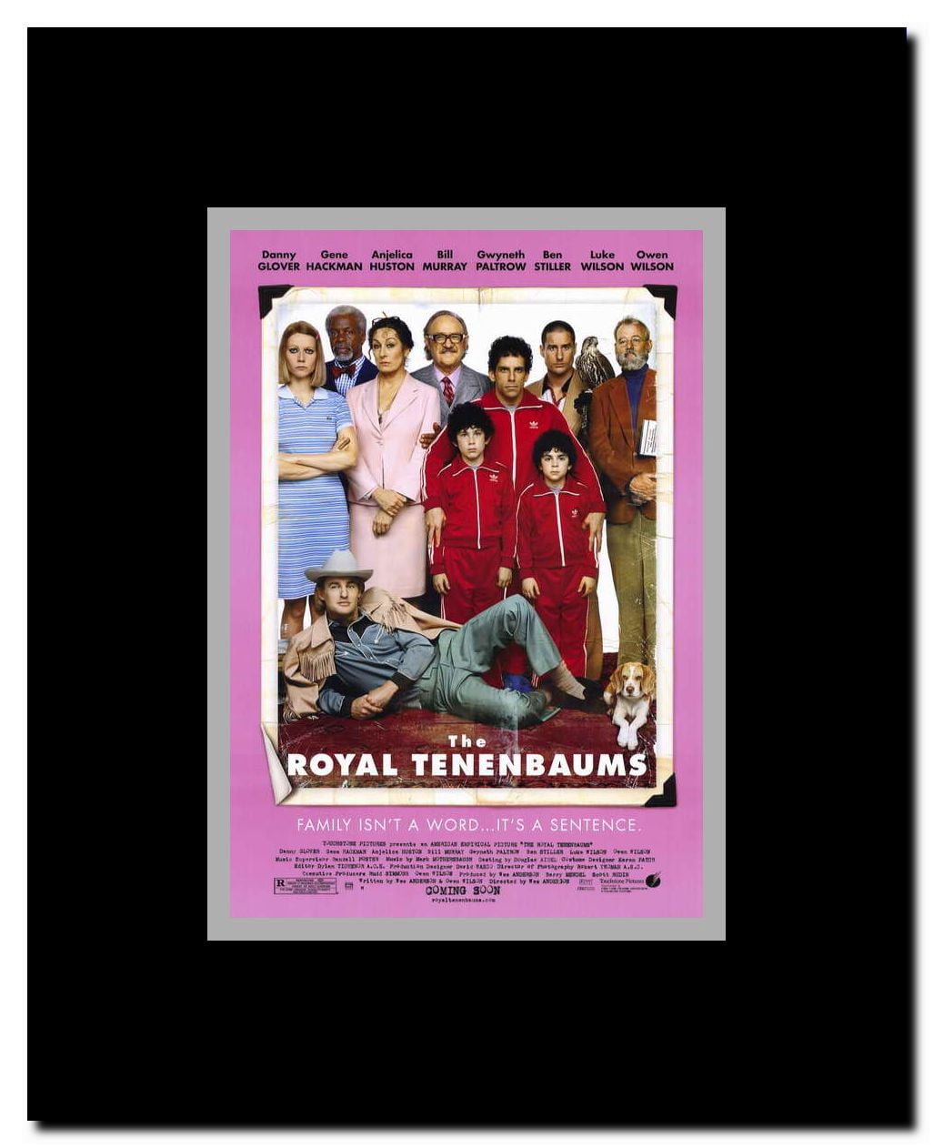 The Royal Tenenbaums Framed Movie Poster