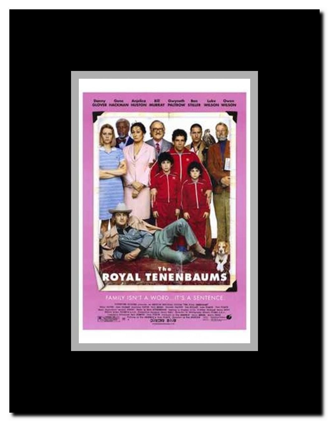 The Royal Tenenbaums Framed Movie Poster