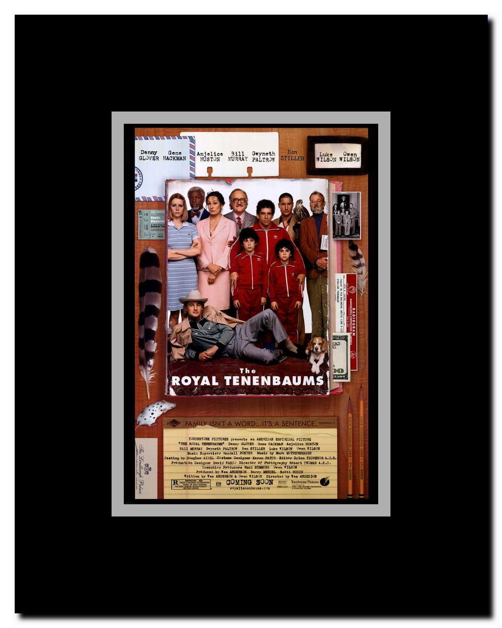 The Royal Tenenbaums Framed Movie Poster