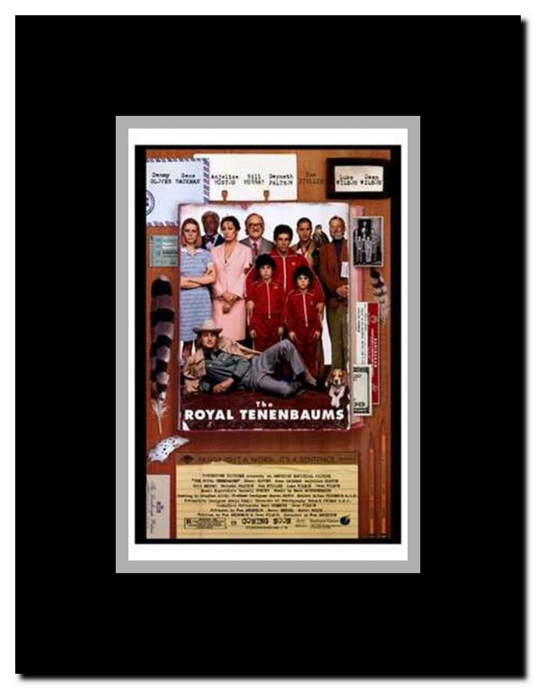 The Royal Tenenbaums Framed Movie Poster