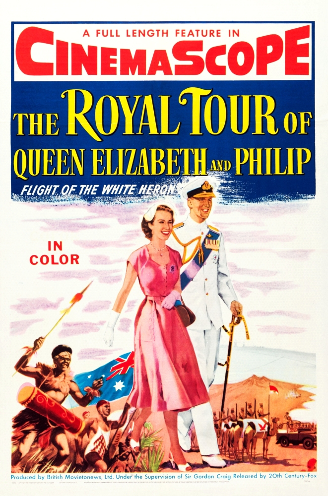 The Royal Tour Of Queen Elizabeth And Philip Canvas Art - (24 x 36)