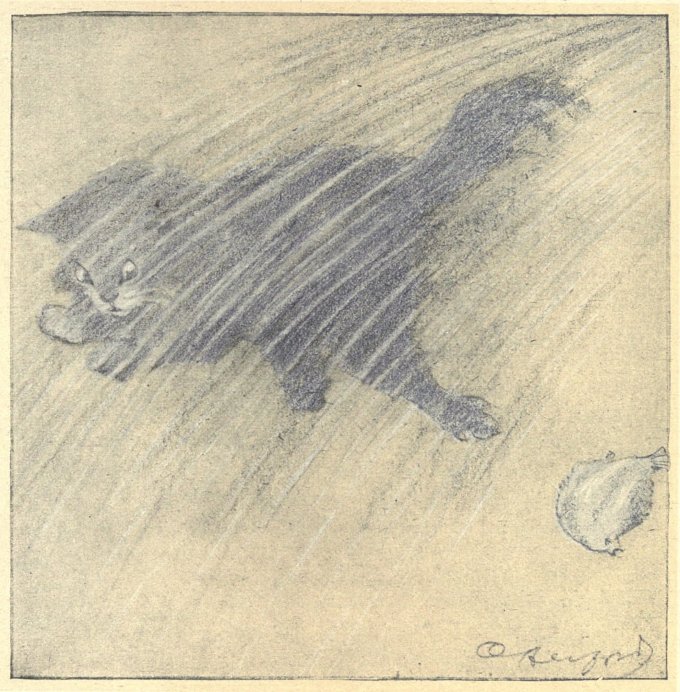 The Rubaiyat of a Persian Kitten 1906 Sprinkler Canvas Art - Oliver Herford (18 x 24)