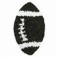 thumbnail image 1 of The Rug Market 02250Q SHAGGY RAGGY FOOTBALL AREA RUG 3X3 SHAPED, 1 of 2