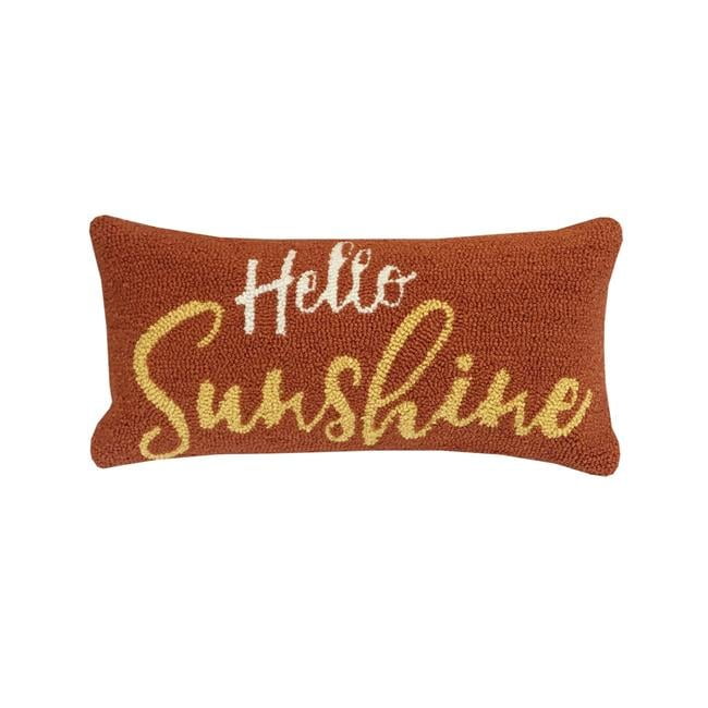 The Rug Market 25982P 12 x 24 in. Hello Sunshine Pillow - Citrus