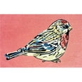 thumbnail image 1 of The Rug Market 26286A 24 x 36 in. Luna Bird Rug - Coral, 1 of 1