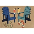 thumbnail image 1 of The Rug Market 26504B 30 x 48 Beach Drinks Rug, 1 of 1