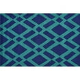 thumbnail image 1 of The Rug Market Diamonds Green 2.8" x 4.8" Area Rug, 1 of 2