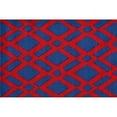 thumbnail image 1 of The Rug Market Diamonds Red 2.8" x 4.8" Area Rug, 1 of 2