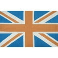 thumbnail image 1 of The Rug Market Union Jack Orange 5" x 8" Area Rug, 1 of 4