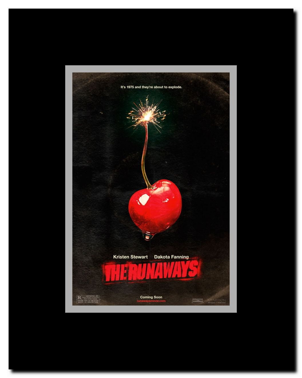 The Runaways Framed Movie Poster