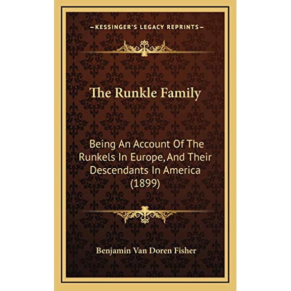 The Runkle Family (Hardcover)