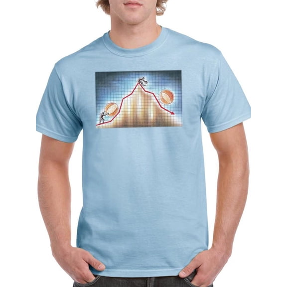 The Running Bread T-Shirt Men -Askin Ayrancioglu Designs, Male x-Large