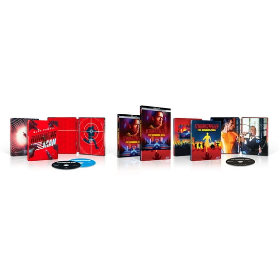 The Running Man 2-Movie Collection (Walmart Exclusive) (Steelbook) (4K Ultra HD) Paramount, Action