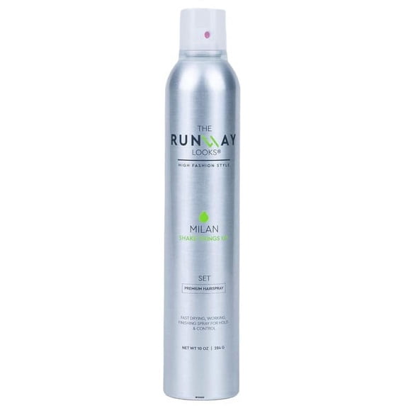 The Runway Looks Premium Hairspray, All Day Hold, Humidity Resistance (10oz)