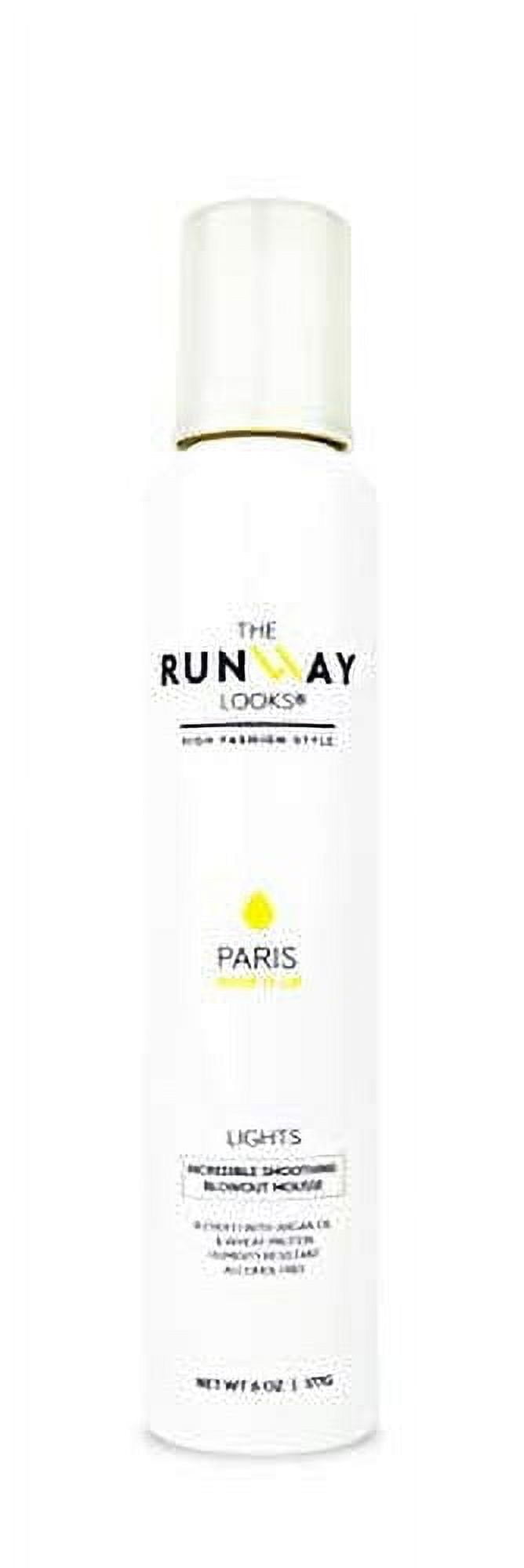 The Runway Looks Smoothing Blowout Mousse, Frizz-Free & Hydrating Hair (6oz)