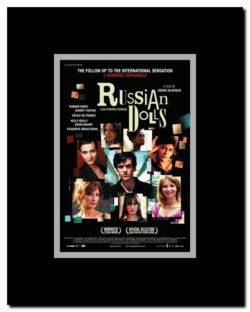 The Russian Dolls Framed Movie Poster