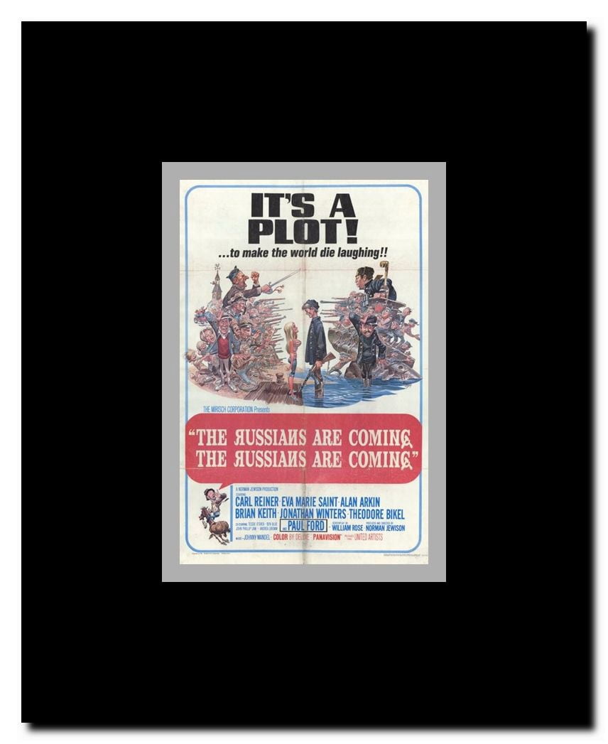 The Russians Are Coming Russians Are Coming Framed Movie Poster