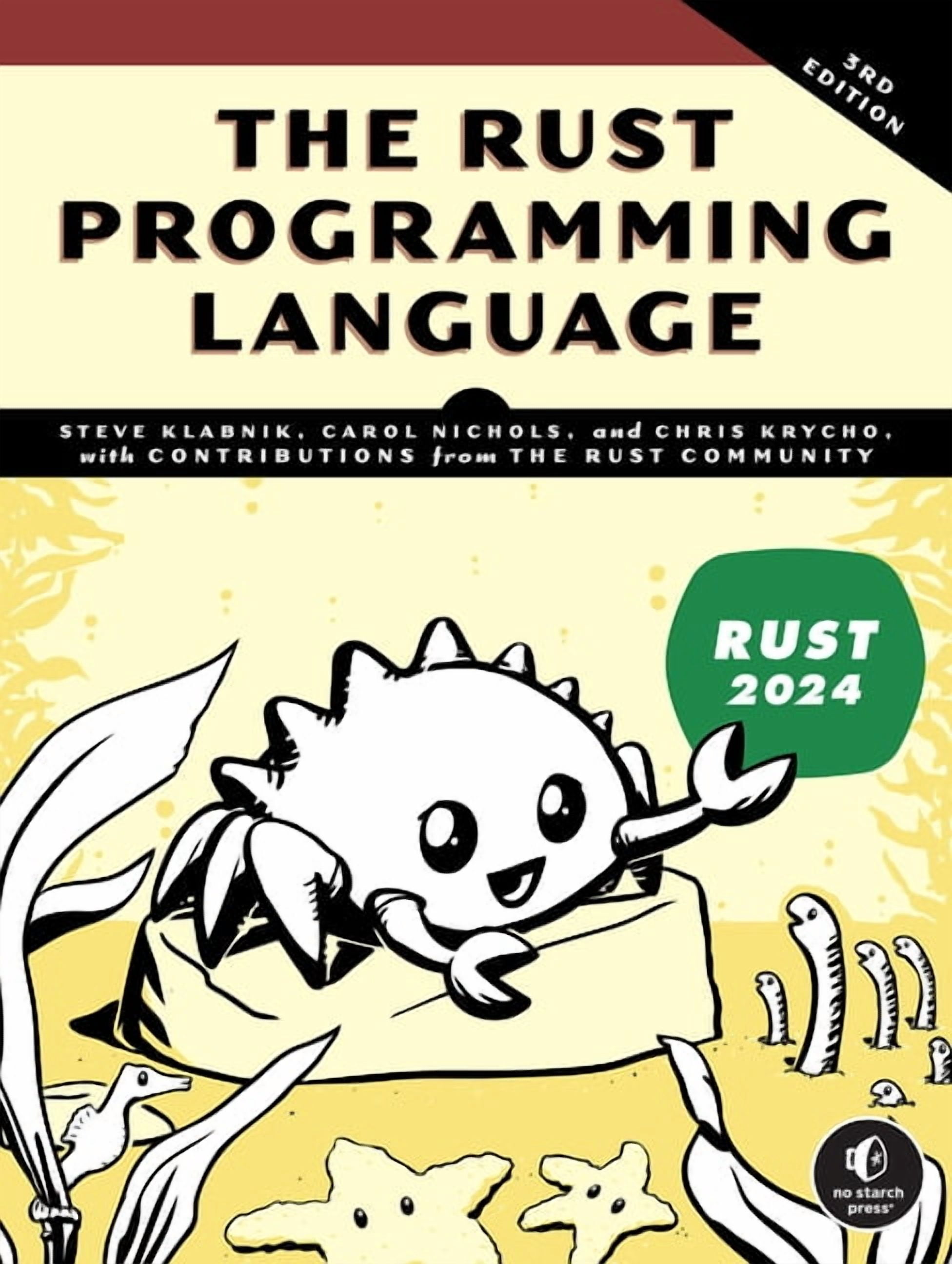 The Rust Programming Language, 3rd Edition, (Paperback) - Walmart.com