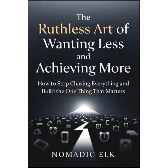 The Ruthless Art of Wanting Less and Achieving More: How to Stop Chasing Everything, Find Your Focus, and Build the One , (Paperback)