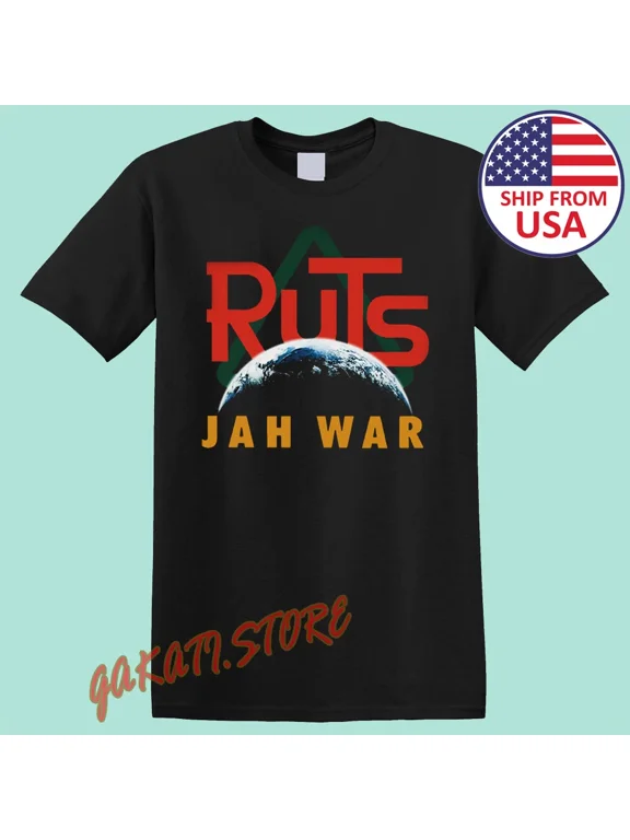 The Ruts Jah War Men's Black Size S-5XL