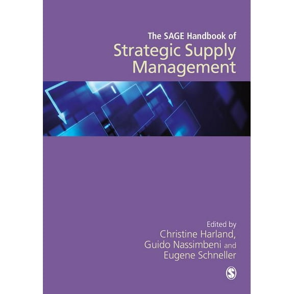 The SAGE Handbook of Strategic Supply Management, (Hardcover)