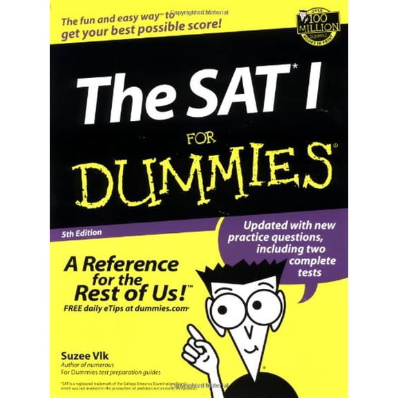 Pre-Owned The SAT I for Dummies (Paperback) 0764554727 9780764554728