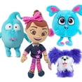 thumbnail image 1 of The SET of 4 VAMPIRINA BEAN PLUSH - Wolfie Poppy Demi Buttons, 1 of 4