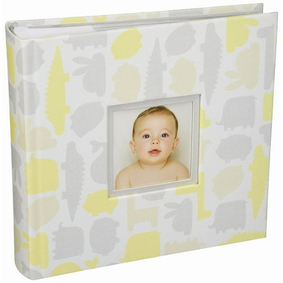 The SIGNATURE COLLECTION PHOTO Gray Yellow Album by Babyprints - 4x6