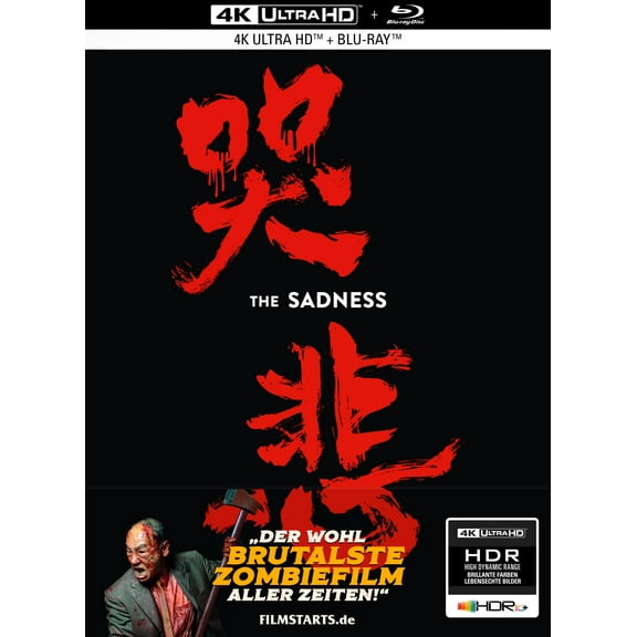 The Sadness (uncut) - 2-Disc Limited Collector's Edition im Mediabook (UHD Blu-ra (4K Ultra HD)