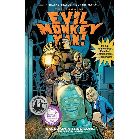 The Saga of Evil Monkey Man Season One, (Paperback)