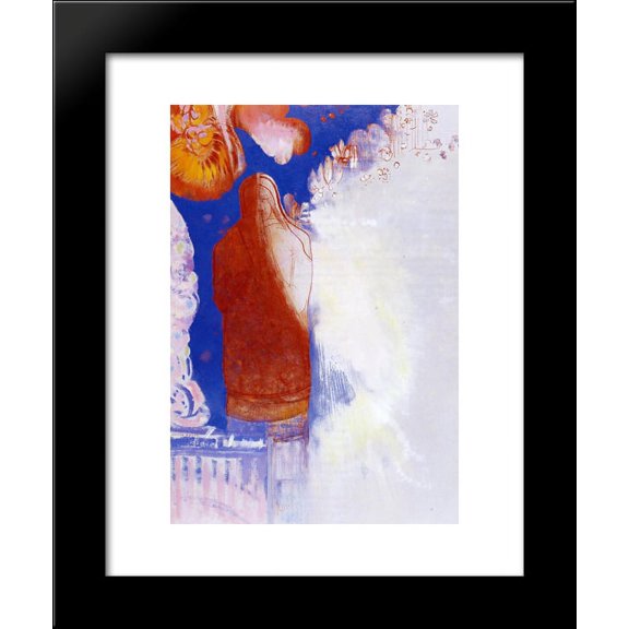 The Saint 20x24 Framed Art Print by Redon, Odilon
