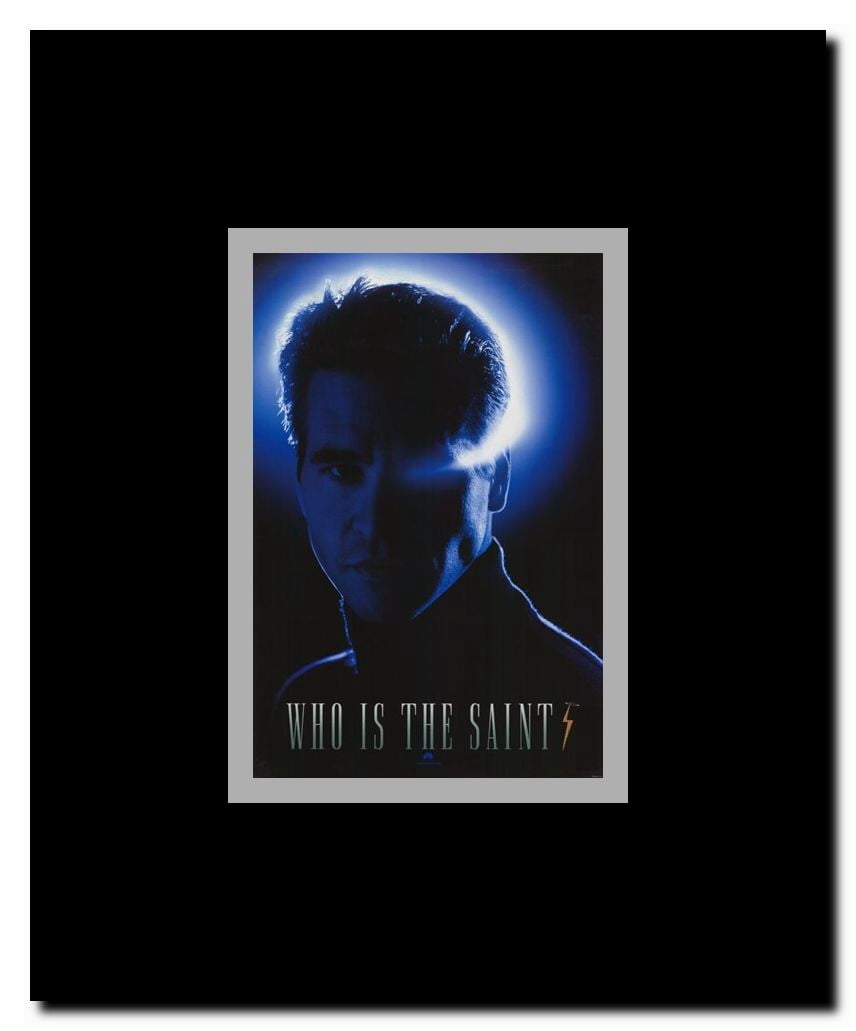 The Saint Framed Movie Poster