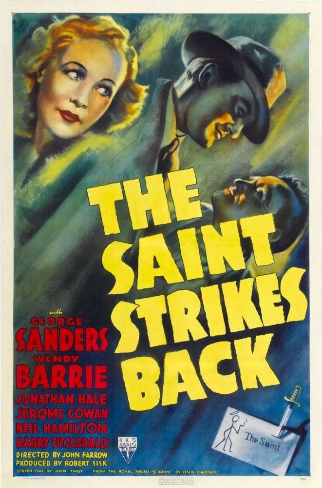 The Saint Strikes Back Canvas Art - (11 x 17)