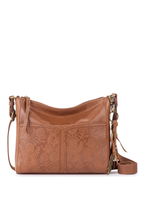 Alameda Leather Adjustable Crossbody , Leather