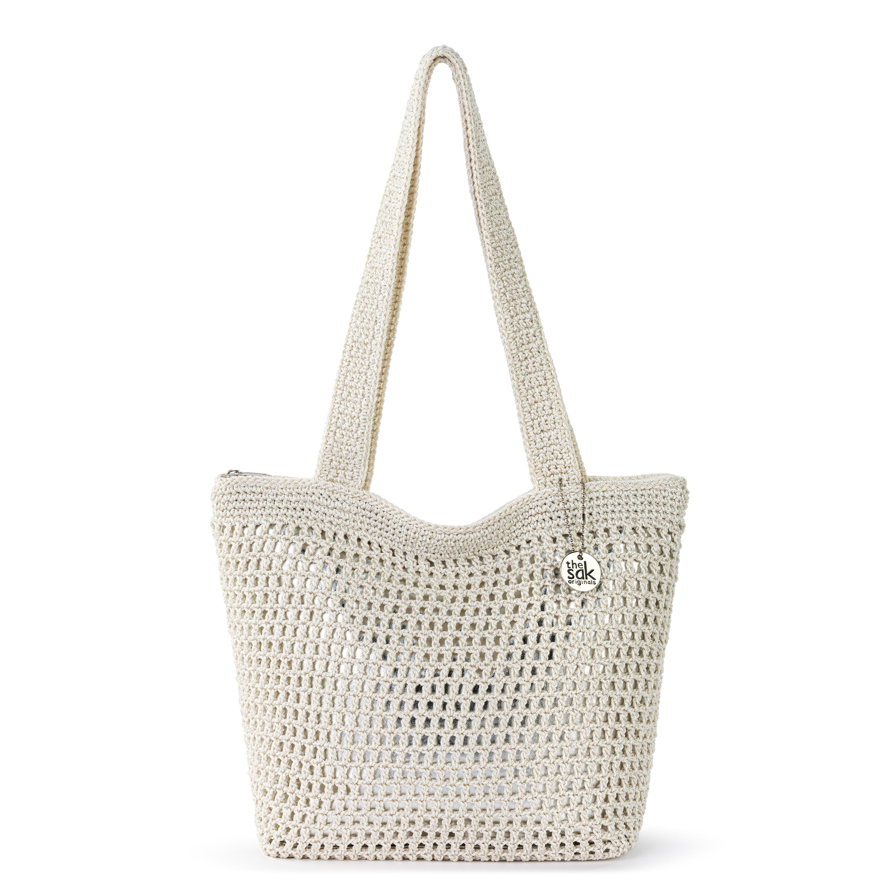 おさる　y.a.r.n. original shoulder bag Ossian Multicolour Yellow Crochet Shoulder Bag - Miss Polyplexi