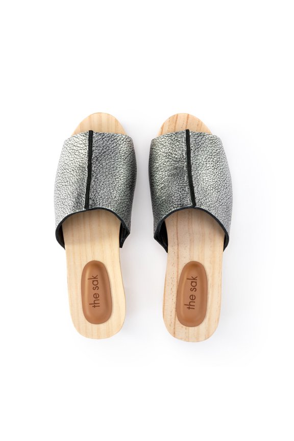 Ella Clog Sandal , Leather