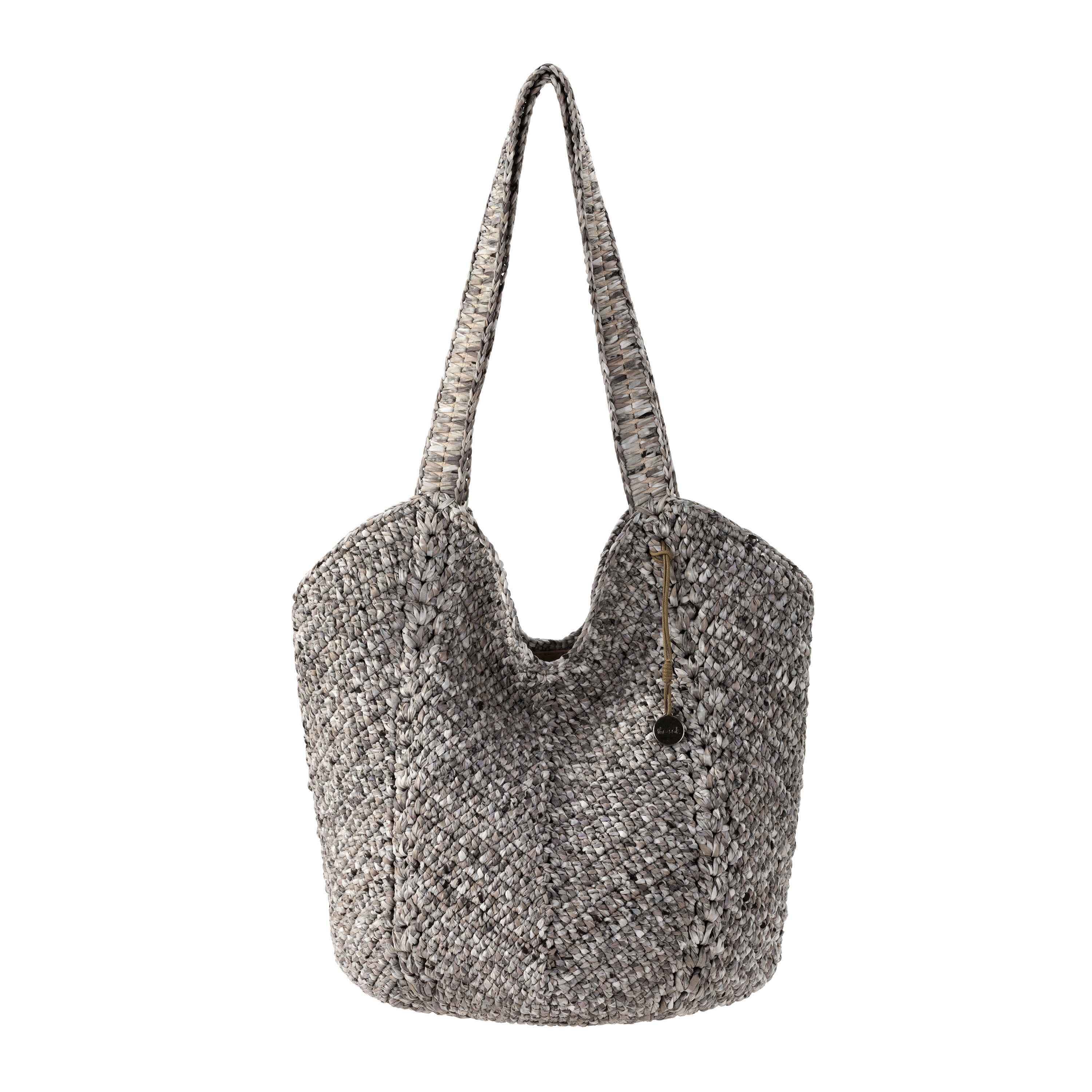 The Sak Gaia Tote , Handcrochet, Repreve Eco Jersey
