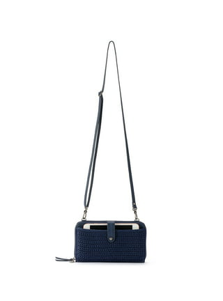 Women's Bag Large Smartphone Crossbody Bag in Hand Crochet Faux
