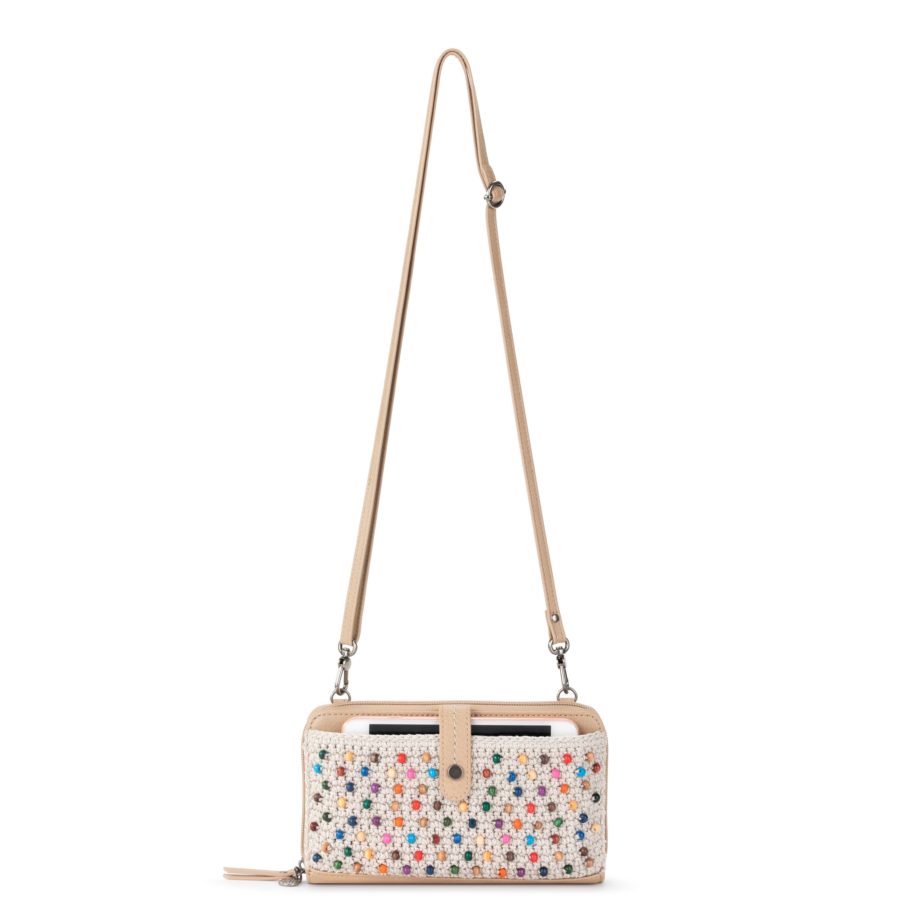 The Sak Iris Smartphone Crossbody Purse, Hand-Crochet, Zipper