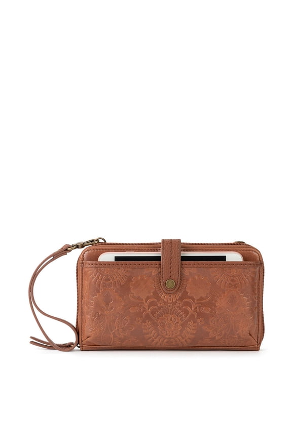 Iris Smartphone Crossbody , Leather