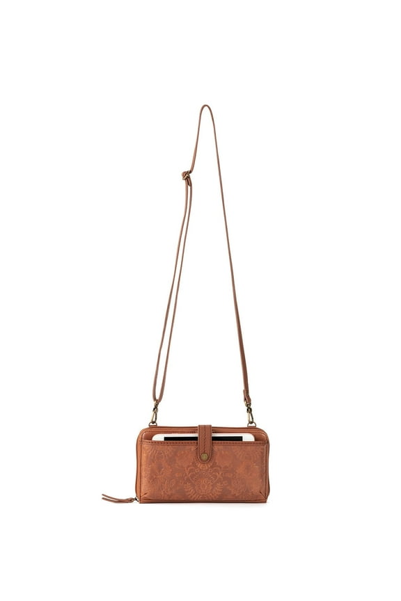 Iris Smartphone Crossbody , Leather